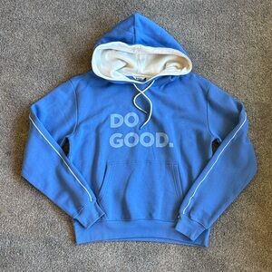 Cotopaxi Do Good Blue Hoodie XS